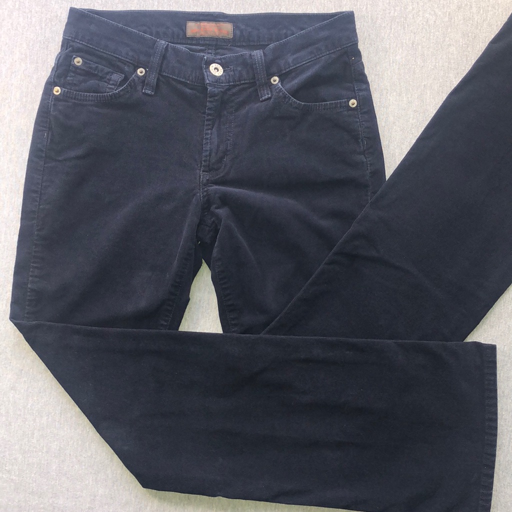 Dry Aged Denim Navy Corduroy Bootcut